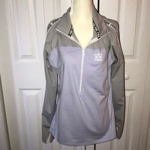 Victoria Secret Gray Half Zip